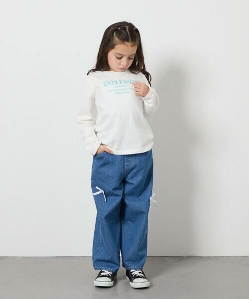 a.v.v / アー・ヴェ・ヴェ カットソー | 【安心の綿100％】[140-150]アソートロゴロンT | 詳細18