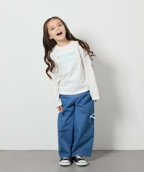 a.v.v / アー・ヴェ・ヴェ カットソー | 【安心の綿100％】[140-150]アソートロゴロンT | 詳細19