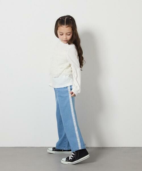 a.v.v / アー・ヴェ・ヴェ カットソー | [140-150]フリルキャミドッキングトップス | 詳細12