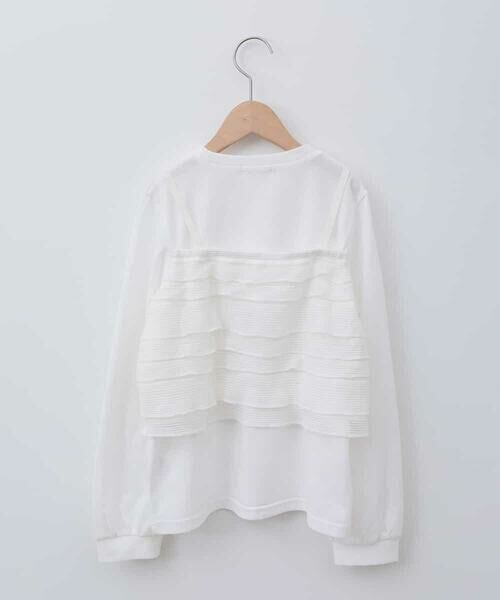 a.v.v / アー・ヴェ・ヴェ カットソー | [140-150]フリルキャミドッキングトップス | 詳細4