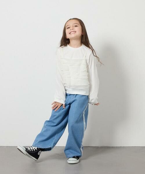 a.v.v / アー・ヴェ・ヴェ カットソー | [160]フリルキャミドッキングトップス | 詳細22