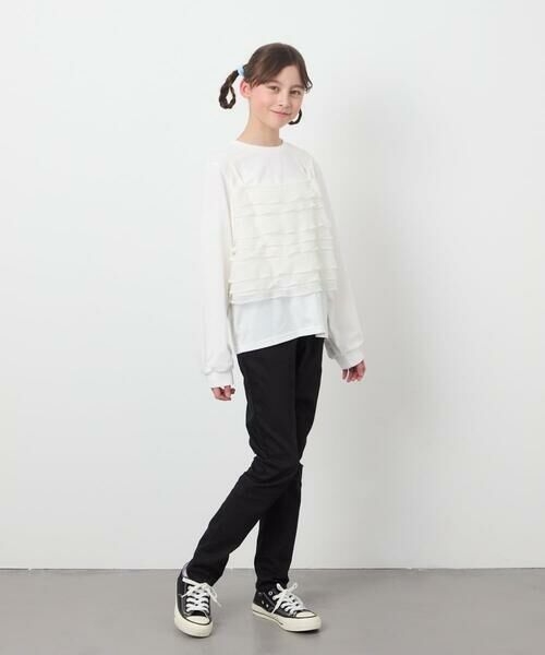 a.v.v / アー・ヴェ・ヴェ カットソー | [160]フリルキャミドッキングトップス | 詳細6