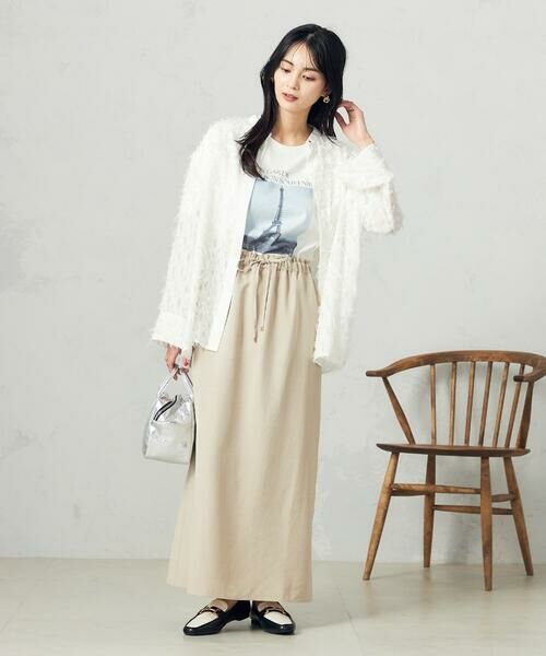 a.v.v / アー・ヴェ・ヴェ シャツ・ブラウス | フリンジジャガードブラウス | 詳細10