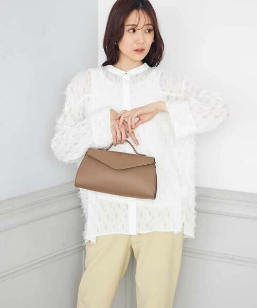 a.v.v / アー・ヴェ・ヴェ シャツ・ブラウス | フリンジジャガードブラウス | 詳細2