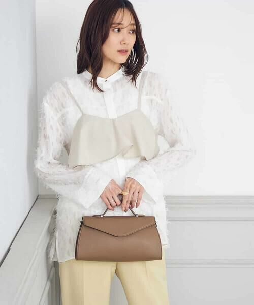 a.v.v / アー・ヴェ・ヴェ シャツ・ブラウス | フリンジジャガードブラウス | 詳細3