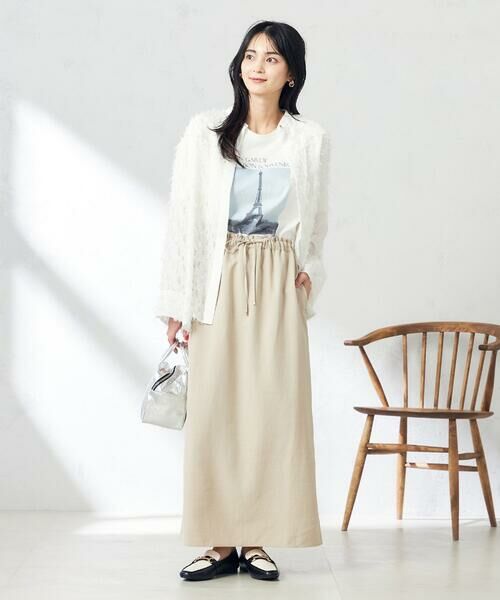 a.v.v / アー・ヴェ・ヴェ シャツ・ブラウス | フリンジジャガードブラウス | 詳細8