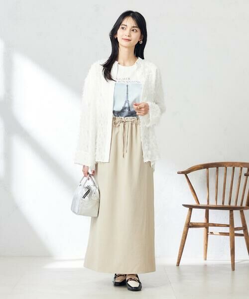 a.v.v / アー・ヴェ・ヴェ シャツ・ブラウス | フリンジジャガードブラウス | 詳細9