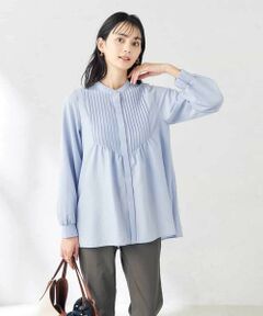 a.v.v / アー・ヴェ・ヴェ シャツ・ブラウス | ピンタックフレアブラウス