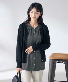 a.v.v / アー・ヴェ・ヴェ カーディガン・ボレロ | 【洗える/UVカット】Vネックカーディガン