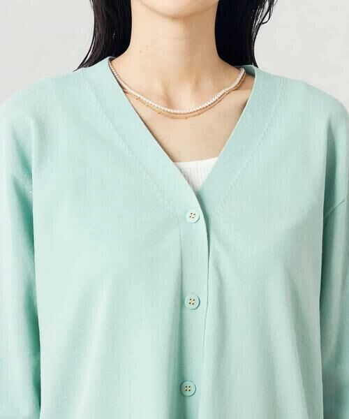 a.v.v / アー・ヴェ・ヴェ カーディガン・ボレロ | Vネックミドル丈カーディガン | 詳細17