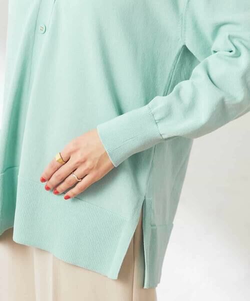 a.v.v / アー・ヴェ・ヴェ カーディガン・ボレロ | Vネックミドル丈カーディガン | 詳細18