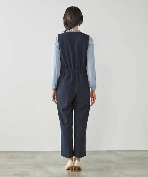 a.v.v / アー・ヴェ・ヴェ ロング・マキシ丈ワンピース | 【マシンウォッシャブル】Vネックコンビネゾン | 詳細12