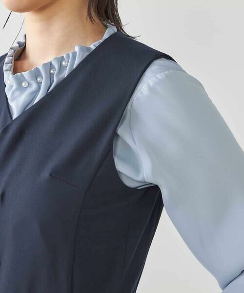 a.v.v / アー・ヴェ・ヴェ ロング・マキシ丈ワンピース | 【マシンウォッシャブル】Vネックコンビネゾン | 詳細15