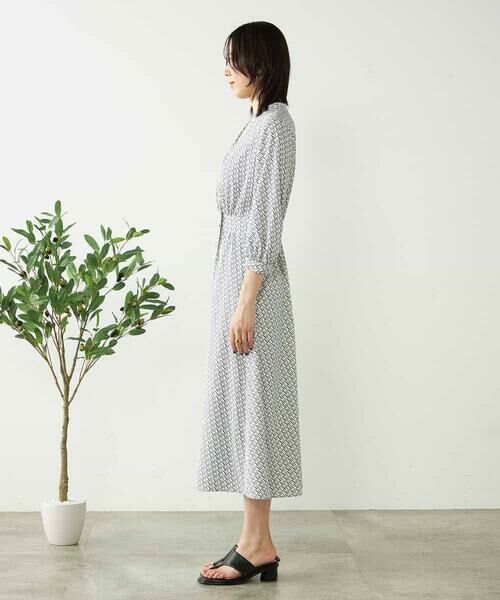 a.v.v / アー・ヴェ・ヴェ ロング・マキシ丈ワンピース | カシュクール柄ワンピース | 詳細16