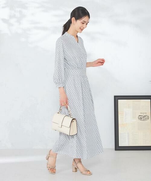 a.v.v / アー・ヴェ・ヴェ ロング・マキシ丈ワンピース | カシュクール柄ワンピース | 詳細6
