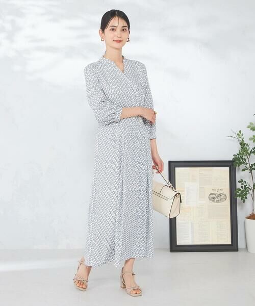 a.v.v / アー・ヴェ・ヴェ ロング・マキシ丈ワンピース | カシュクール柄ワンピース | 詳細7