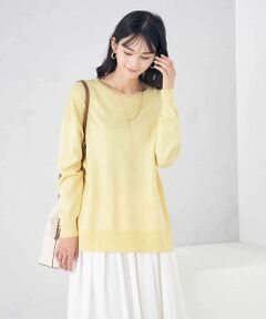 a.v.v / アー・ヴェ・ヴェ ニット・セーター | 袖パール付きチュニックニット