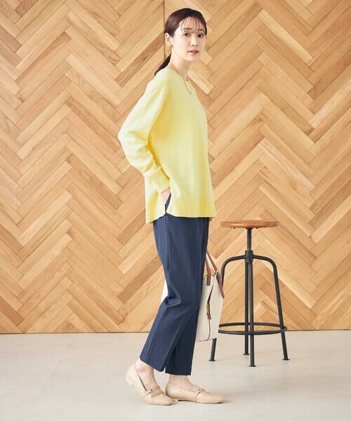 a.v.v / アー・ヴェ・ヴェ ニット・セーター | 袖パール付きチュニックニット | 詳細12