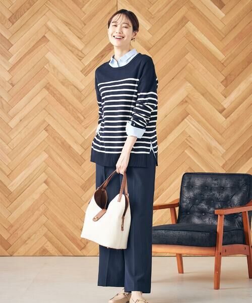 a.v.v / アー・ヴェ・ヴェ ニット・セーター | 袖パール付きチュニックニット | 詳細22