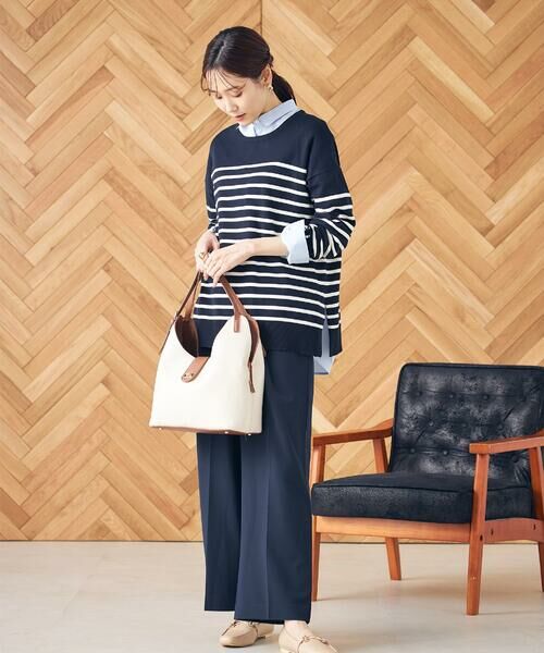 a.v.v / アー・ヴェ・ヴェ ニット・セーター | 袖パール付きチュニックニット | 詳細23