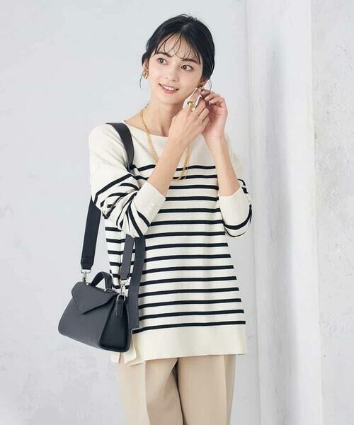 a.v.v / アー・ヴェ・ヴェ ニット・セーター | 袖パール付きチュニックニット | 詳細24