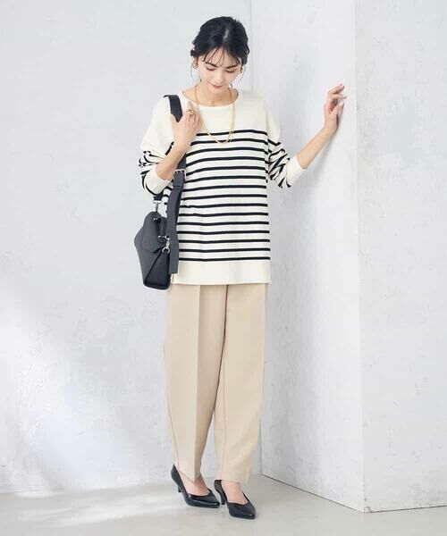 a.v.v / アー・ヴェ・ヴェ ニット・セーター | 袖パール付きチュニックニット | 詳細26