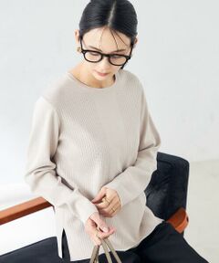 a.v.v / アー・ヴェ・ヴェ ニット・セーター | 【洗える/UVカット】クルーネック美ラクるニット