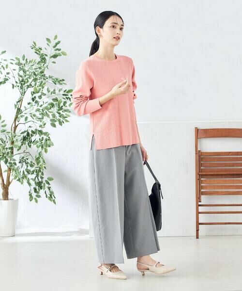 a.v.v / アー・ヴェ・ヴェ ニット・セーター | 【洗える/UVカット】クルーネック美ラクるニット | 詳細11