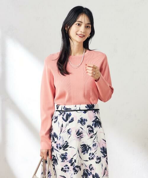 a.v.v / アー・ヴェ・ヴェ ニット・セーター | 【洗える/UVカット】クルーネック美ラクるニット | 詳細12