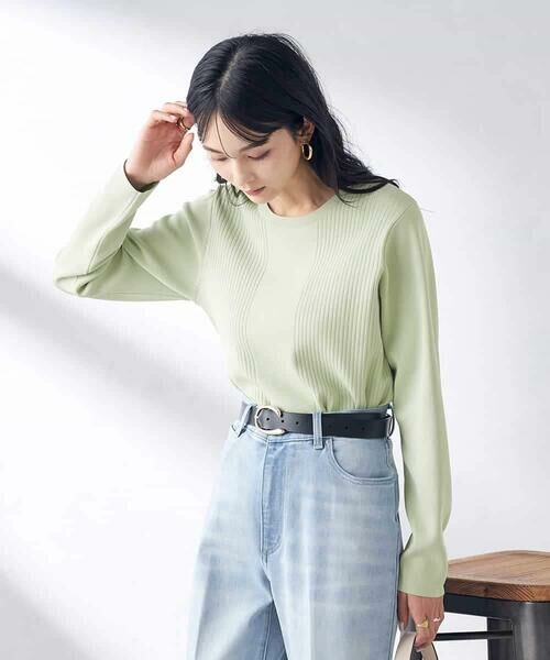 a.v.v / アー・ヴェ・ヴェ ニット・セーター | 【洗える/UVカット】クルーネック美ラクるニット | 詳細18