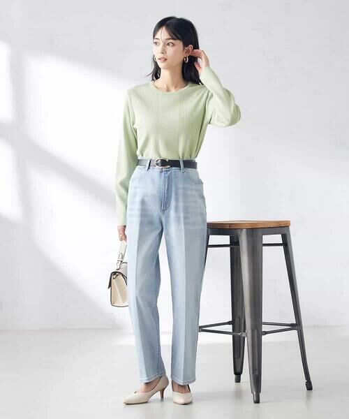 a.v.v / アー・ヴェ・ヴェ ニット・セーター | 【洗える/UVカット】クルーネック美ラクるニット | 詳細22