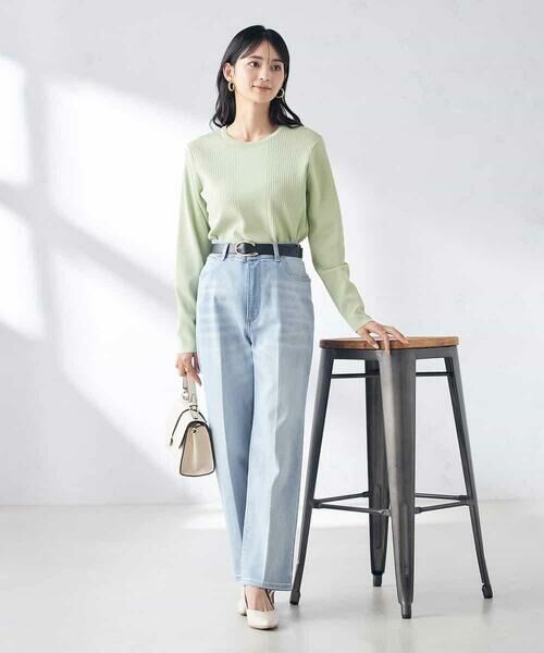 a.v.v / アー・ヴェ・ヴェ ニット・セーター | 【洗える/UVカット】クルーネック美ラクるニット | 詳細23