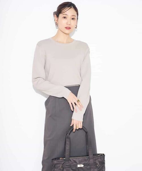 a.v.v / アー・ヴェ・ヴェ ニット・セーター | 【洗える/UVカット】クルーネック美ラクるニット | 詳細25