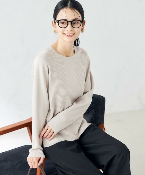 a.v.v / アー・ヴェ・ヴェ ニット・セーター | 【洗える/UVカット】クルーネック美ラクるニット | 詳細29