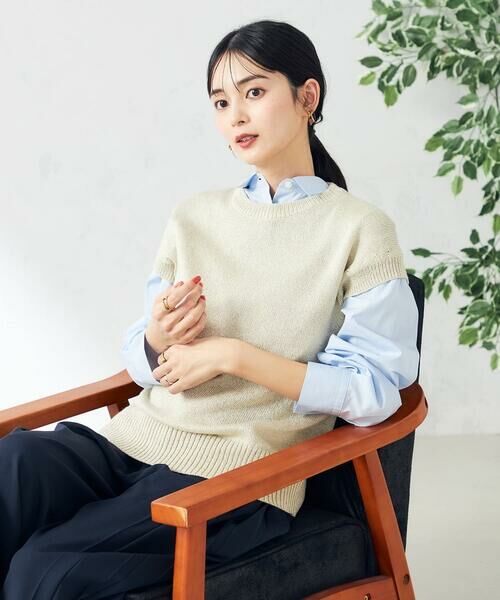 a.v.v / アー・ヴェ・ヴェ ニット・セーター | ラメリリヤンニットベスト | 詳細6