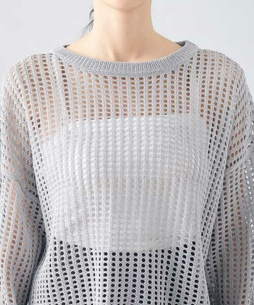 a.v.v / アー・ヴェ・ヴェ ニット・セーター | ラメメッシュニット | 詳細23