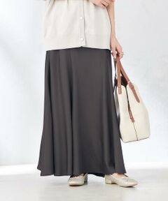 a.v.v / アー・ヴェ・ヴェ ロング・マキシ丈スカート | 【洗える】サテンマーメイドスカート