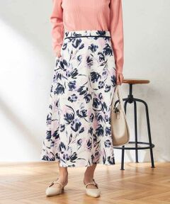 a.v.v / アー・ヴェ・ヴェ ロング・マキシ丈スカート | 花柄ブッチャースカート