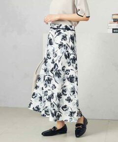 a.v.v / アー・ヴェ・ヴェ ロング・マキシ丈スカート | 花柄ブッチャースカート