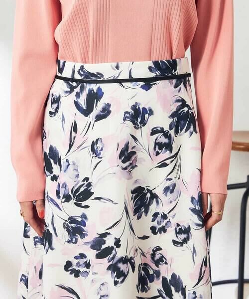 a.v.v / アー・ヴェ・ヴェ ロング・マキシ丈スカート | 花柄ブッチャースカート | 詳細20