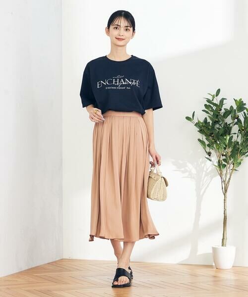 a.v.v / アー・ヴェ・ヴェ ロング・マキシ丈スカート | 【洗える/イージーケア】サテンギャザースカート | 詳細24