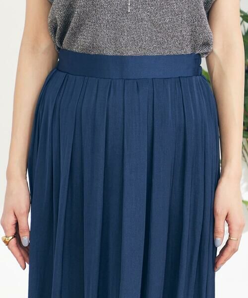a.v.v / アー・ヴェ・ヴェ ロング・マキシ丈スカート | 【洗える/イージーケア】サテンギャザースカート | 詳細29