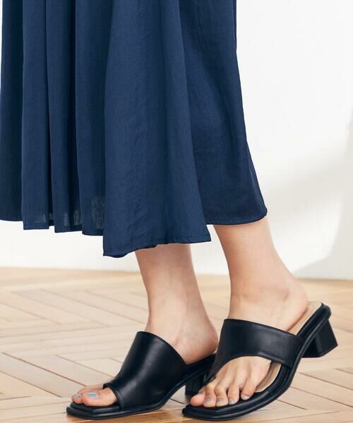 a.v.v / アー・ヴェ・ヴェ ロング・マキシ丈スカート | 【洗える/イージーケア】サテンギャザースカート | 詳細30