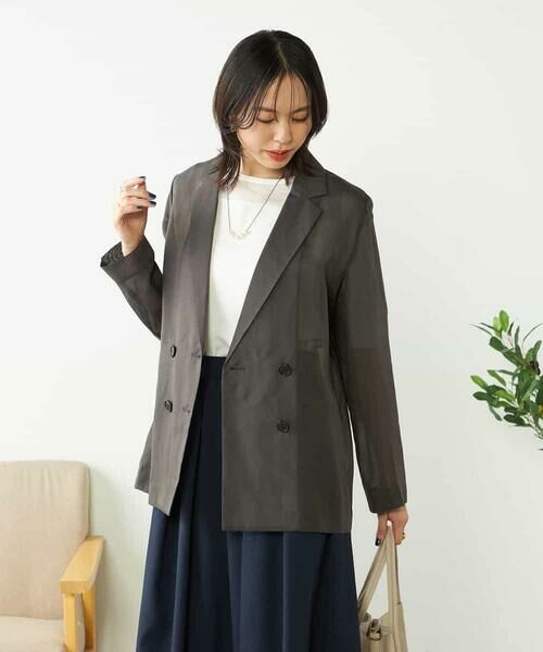 a.v.v / アー・ヴェ・ヴェ テーラードジャケット | シアーダブルジャケット | 詳細14