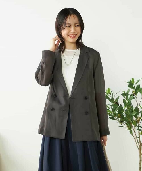 a.v.v / アー・ヴェ・ヴェ テーラードジャケット | シアーダブルジャケット | 詳細15