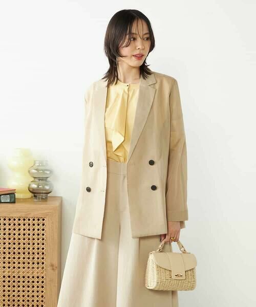 a.v.v / アー・ヴェ・ヴェ テーラードジャケット | シアーダブルジャケット | 詳細7