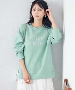 a.v.v / アー・ヴェ・ヴェ カットソー | 大人のロゴ刺繍ダンボールスウェット