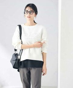 a.v.v / アー・ヴェ・ヴェ スウェット | 大人のロゴクロップドダンボールスウェット