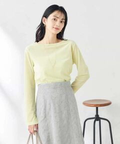 a.v.v / アー・ヴェ・ヴェ カットソー | シアーベロアトップス