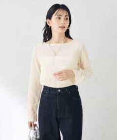 a.v.v / アー・ヴェ・ヴェ カットソー | シアーベロアトップス